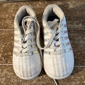 K.SWISS   “Leather “girls size 8 1/2